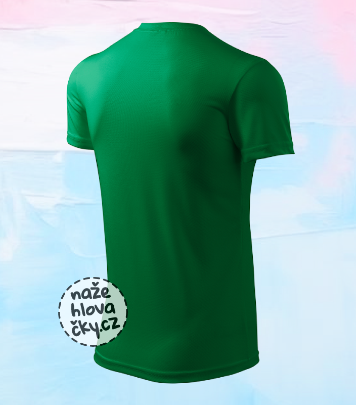 Tričko FANTASY pánské středně zelená