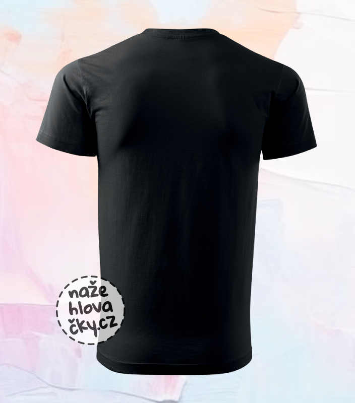 Tričko BASIC pánské černá