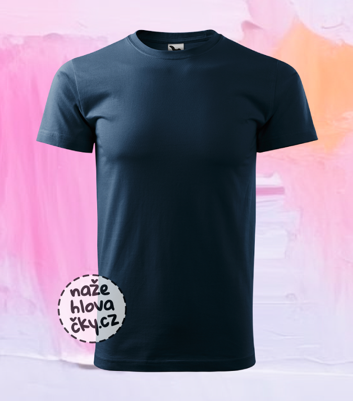 Tričko BASIC pánské námořní modrá