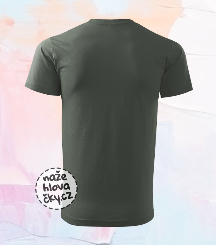 Tričko BASIC pánské tmavá břidlice