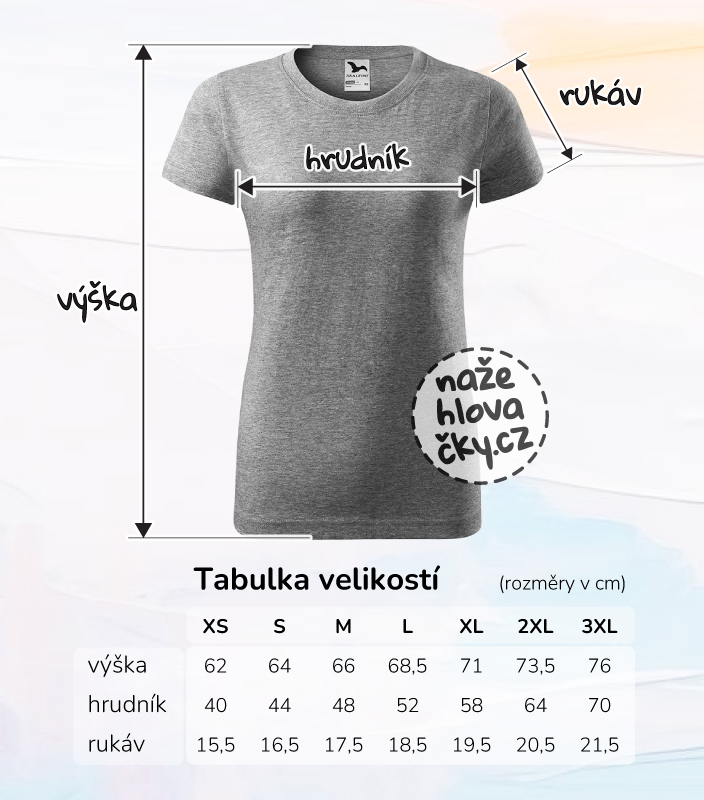 Tričko BASIC dámské tmavě šedý melír