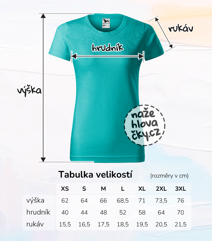 Tričko BASIC dámské emerald