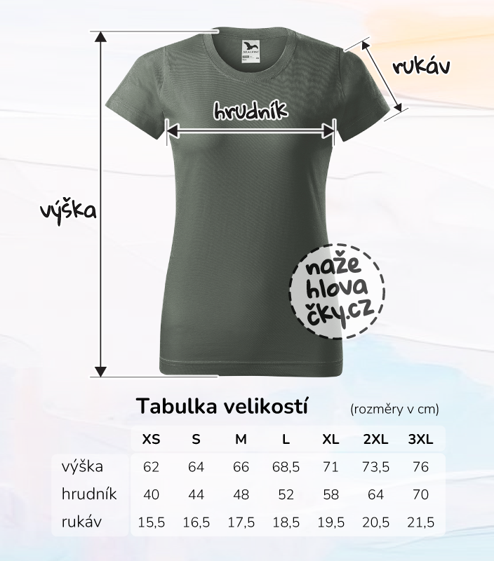 Tričko BASIC dámské tmavá břidlice