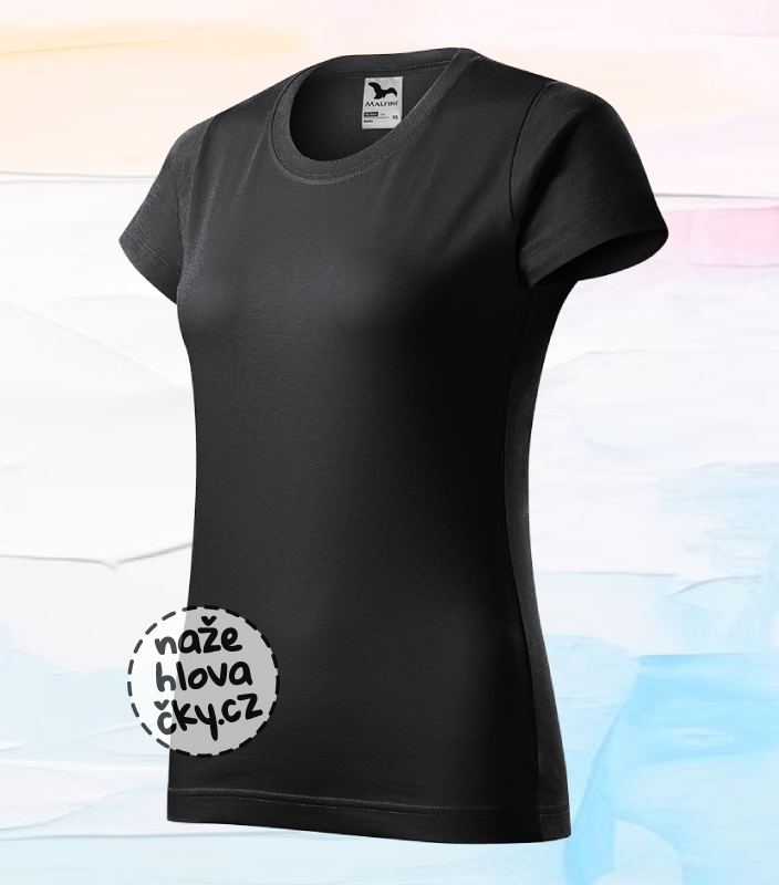 Tričko BASIC dámské ebony gray