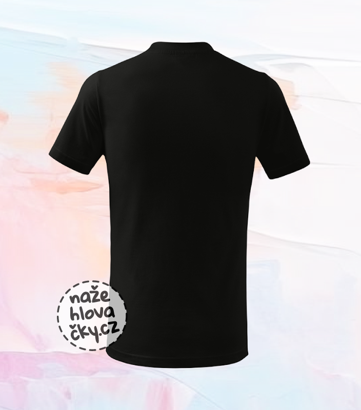 Tričko BASIC dětské černá