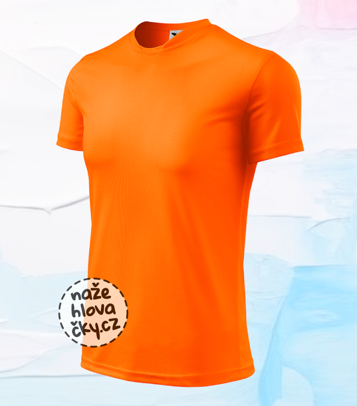Tričko FANTASY dětské neon orange