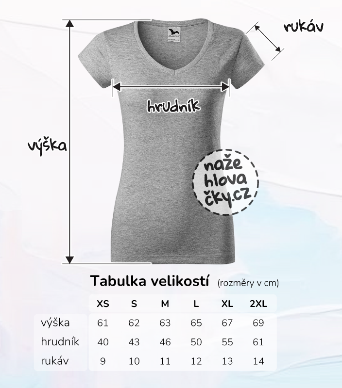 Tričko FIT V-NECK dámské tmavě šedý melír